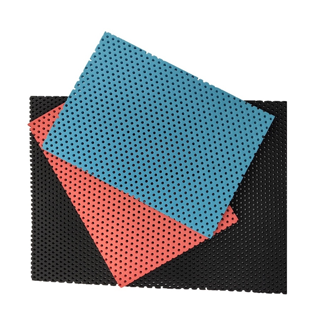 SSD OEM/ODM Eva Foam Punched hole eva foamiran with punch 20x30cm perforated eva foam roll