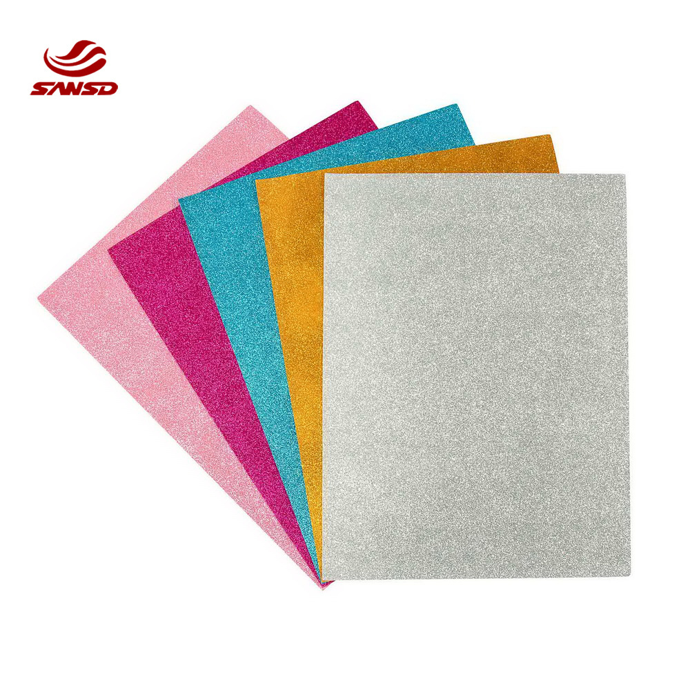 Thin EVA Foam Sheet Materials for Making EVA Foam Flower  Glitter EVA Foam Paper Sheets for handicraft scrapbook Kids