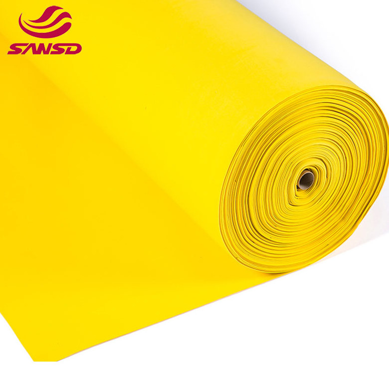 high quality manufacturer  eva mat foam color yellow multi color EVA foam roll sheet for shoes making MOQ 10 cbm