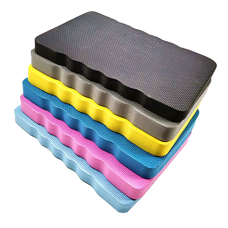 Customized  factory manufacturer protection  colorful  kneeler cushion   garden eva foam exercise fitness garden kneeler pad