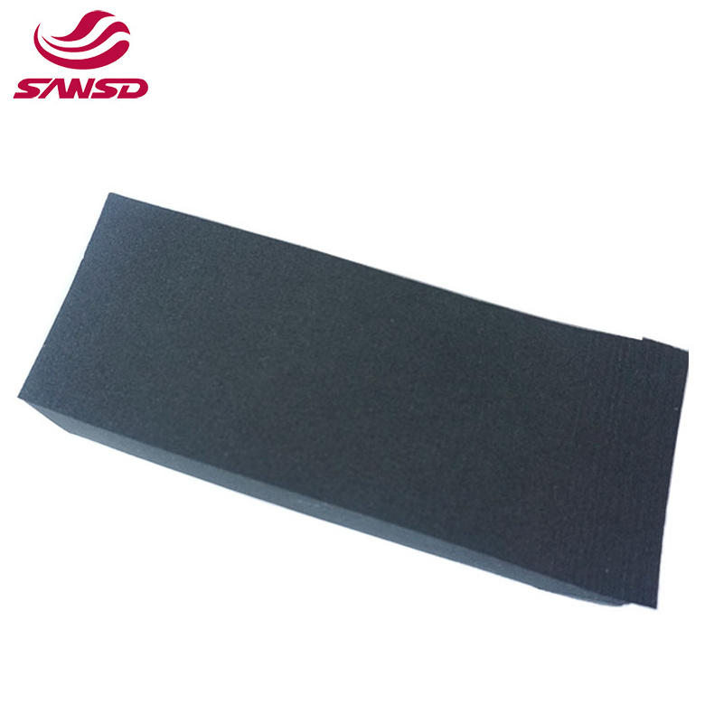 solid color black packaging  eva block bulk cheap sole out sole shoe making material slipper factory price thick foam sheet