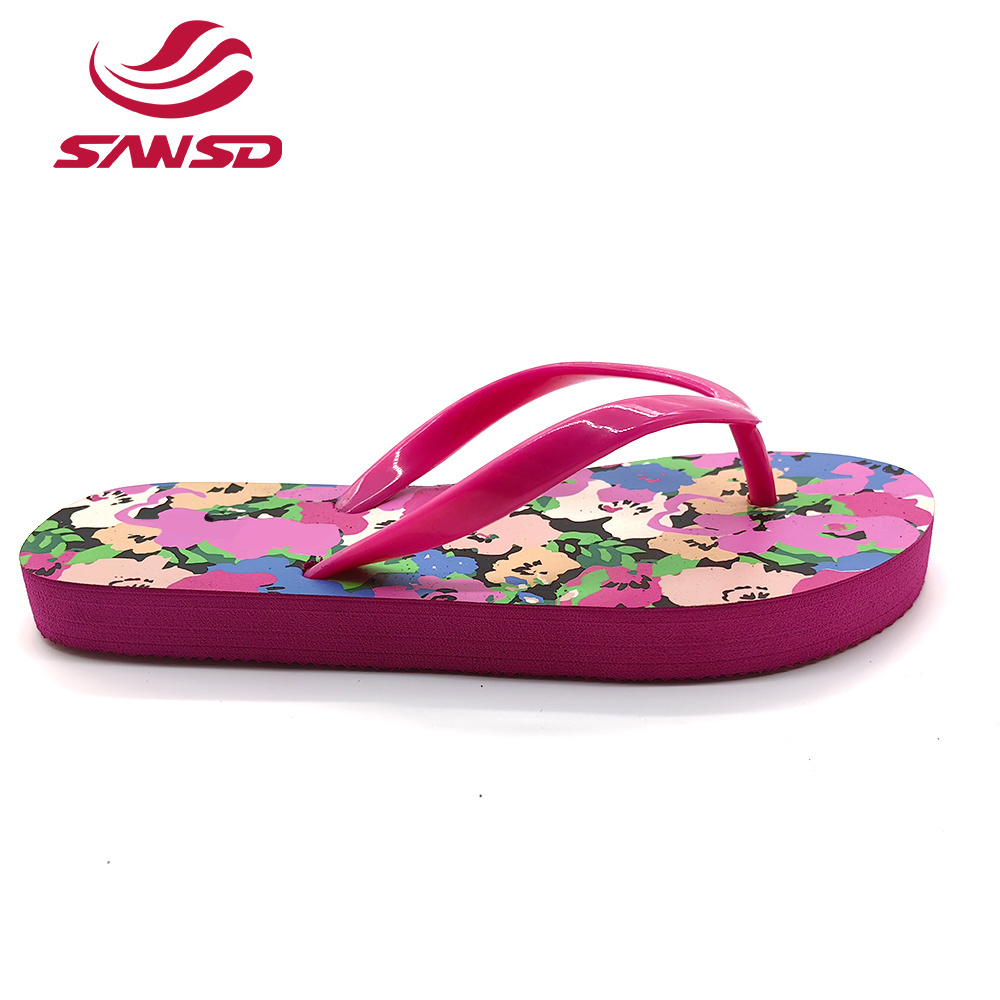 2024 New Arrival Wholesale Design High Quality Straps Custom Outdoor Beach EVA flip flops OEM slippers Women Rubber flip flops