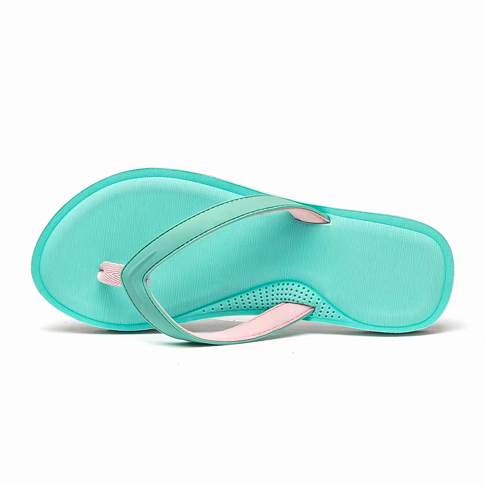 SSD Low Price Custom Printed Thick Soled Casual Women Flat Sandals Women Flip Flops 2024 Beach Slipper For Ladies