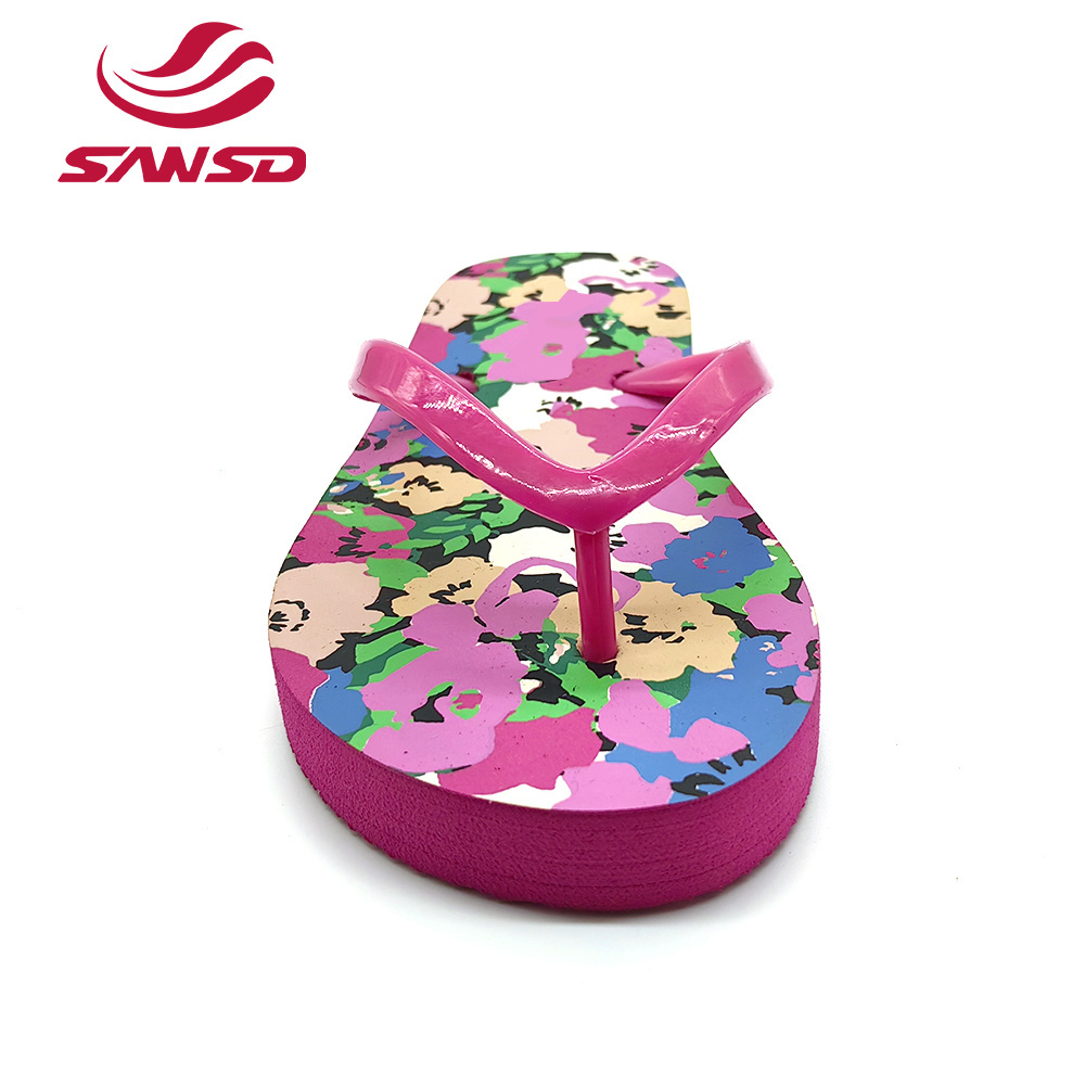 2024 New Arrival Wholesale Design High Quality Straps Custom Outdoor Beach EVA flip flops OEM slippers Women Rubber flip flops