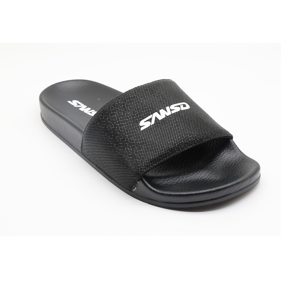 2024 High fashion unisex printed slides with strap custom mink slides oem adult slides custom slipper footwear