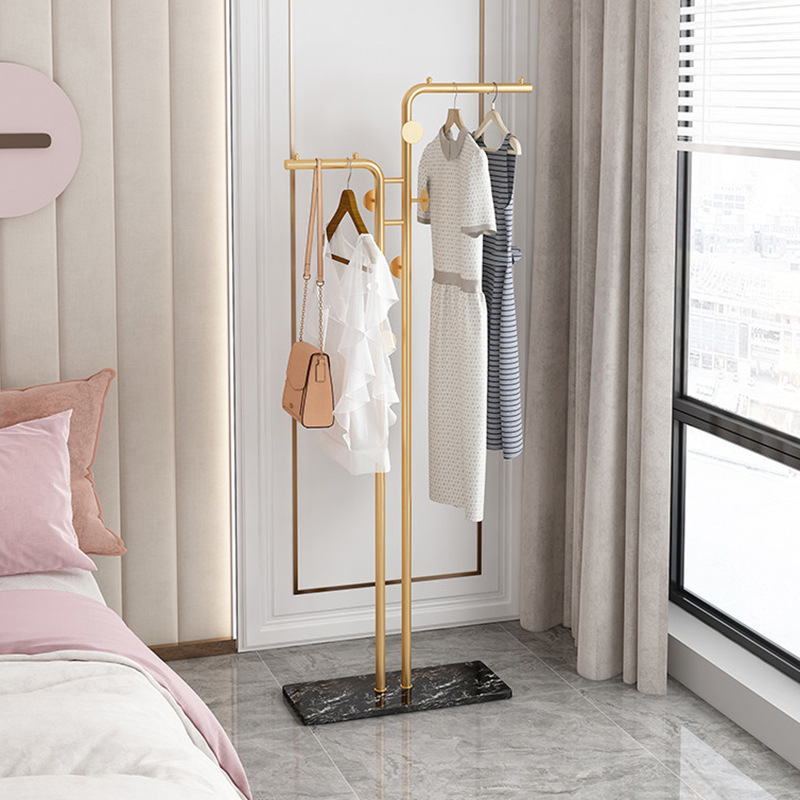 Luxury Modern Furniture Clothes Racks Vintage Metal Standing home furniture Metal Shoe Clothes Racks