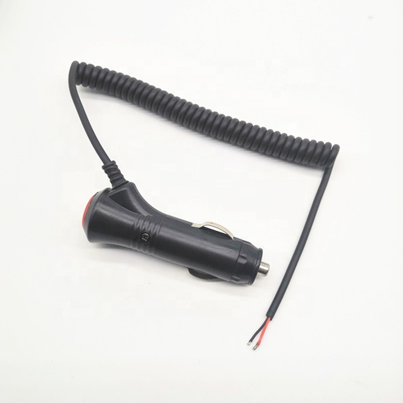 12V Cigarette Lighter plug to SAE 2 Pin Extension Cable 12v car cigarette lighter power cable