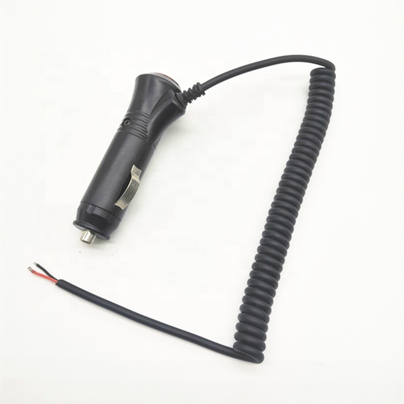 12V Cigarette Lighter plug to SAE 2 Pin Extension Cable 12v car cigarette lighter power cable