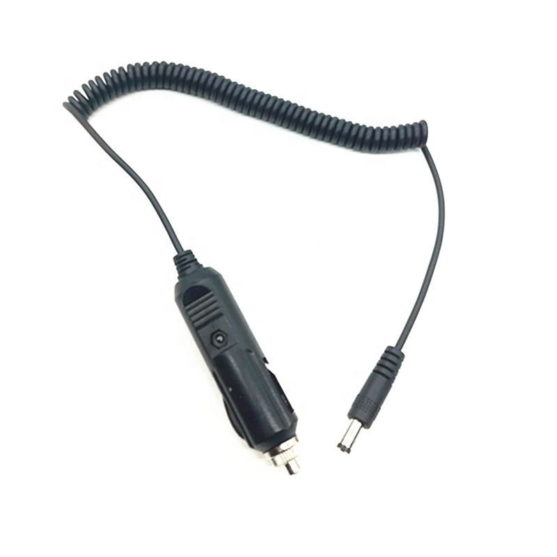 12v Car Cigarette Lighter Male Plug Power Supply Charger Car Cigarette Lighter To 3.5x1.35mm Cable