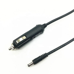 12v Car Cigarette Lighter Male Plug Power Supply Charger Car Cigarette Lighter To 3.5x1.35mm Cable