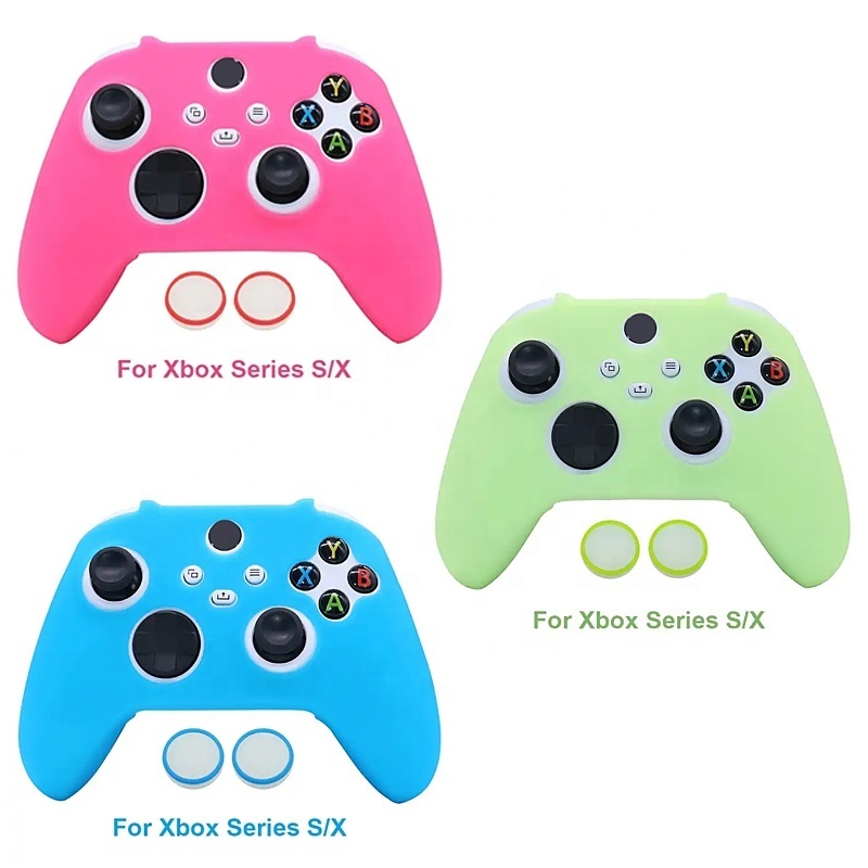 Xbox Controller Skins Glow in the Dark Gamepad Covers For PS3/PS4/PS5/XONES/Switch pro/ Xbox 360 Luminous Silicon Joystick Case