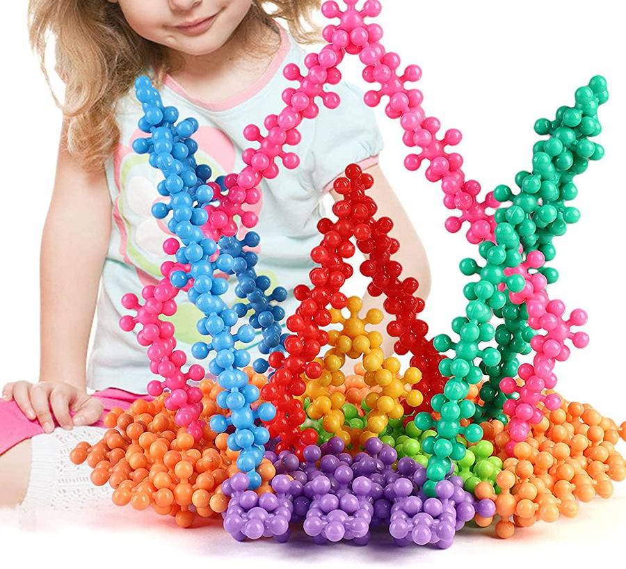 150pcs building kids stem toys blocks educational building toys discs sets interlocking solid plastic building blocks