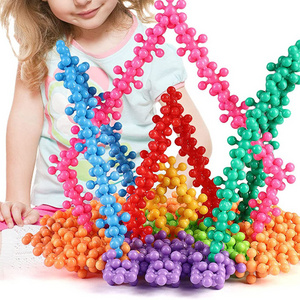 150pcs building kids stem toys blocks educational building toys discs sets interlocking solid plastic building blocks