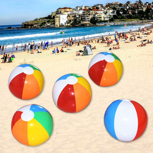 Novelty Toys Summer Playing Beach Ball Sports Balls Round Inflatable PVC for Child Plastic OPP Bag Unisex Plastic Inflable