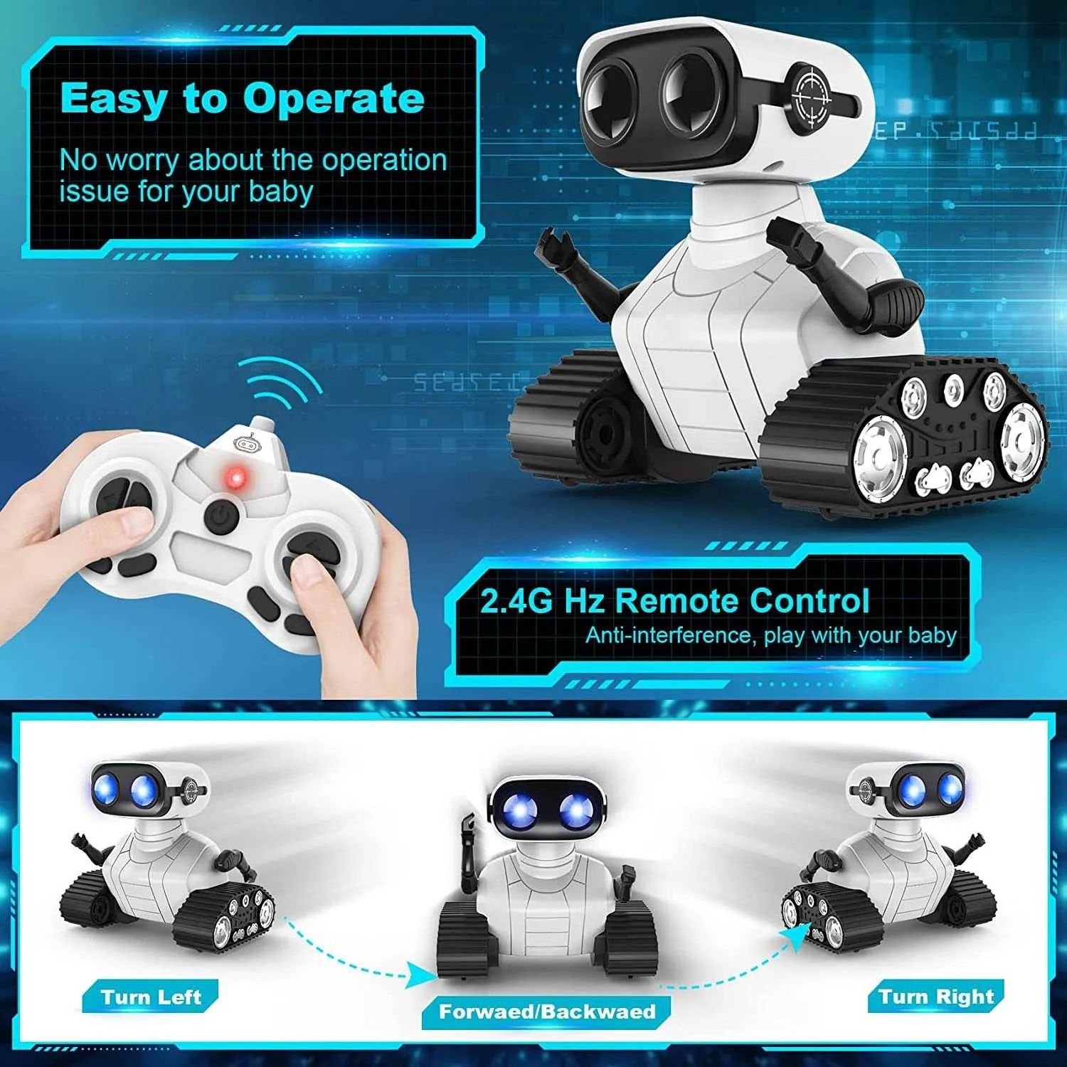 2023 Tiktok New Transformable Robot Talking Toys Smart Robotic Intelligent Remote Control Electric Toy Robots For Adults Kids