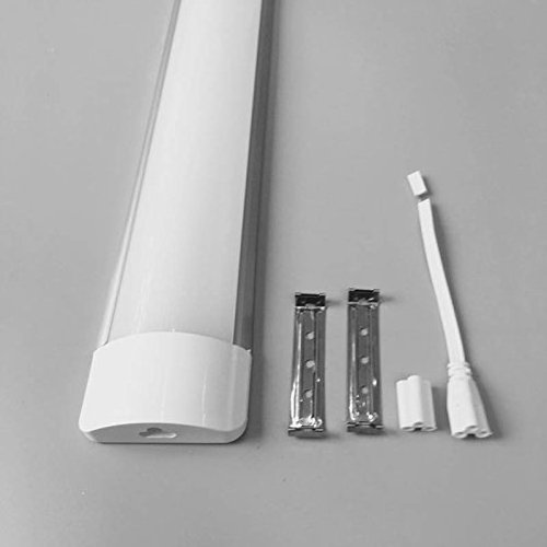 Commercial Office Celling Lighting Fixtures 1200MM 4FT LED Purification Lamp 36W Linear LED Batten Lights 6000K For Office