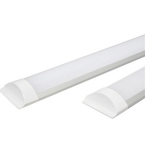 Linkable 0.6m 1.2m Panel Led Tube Light 100lm/w LED Batten light PF0.5 6500k Super Bright Low Profile AL PC flat led light 220v