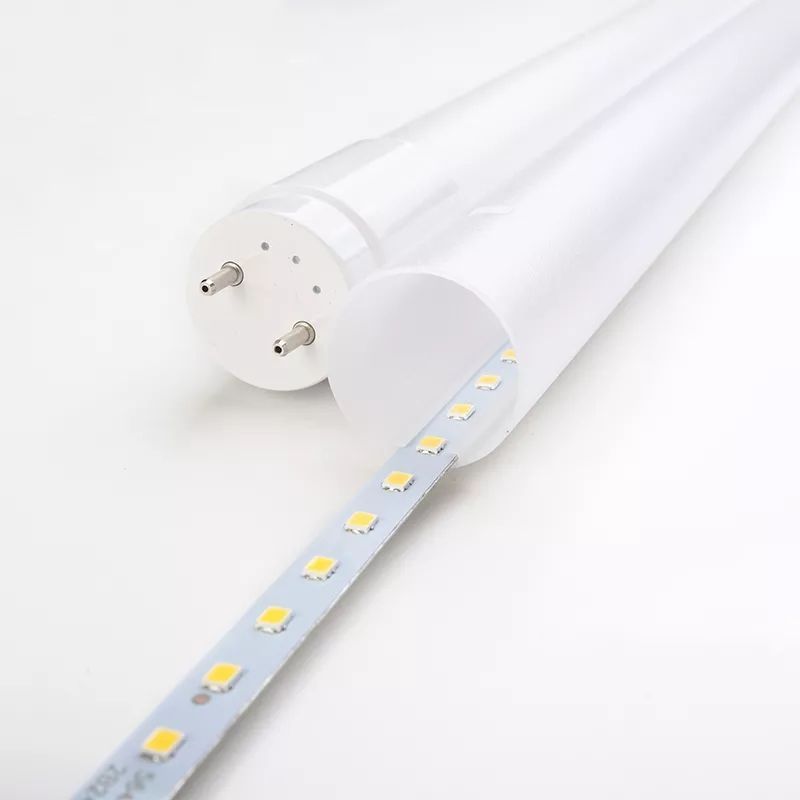 Hot Sale T8 Industrial Led Tube 4feet SMD2835 LED Tube T8 Linear Lamp Plastic Tube PCB G13 Base 18w 20w 2 Feet Glass Office 80