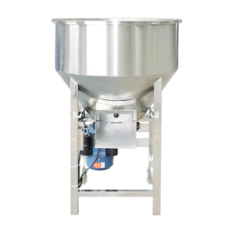 Small poultry animal feed mixer machine grain corn dry seed powder grinder and mixer tank for animal feed 6000 kg/h