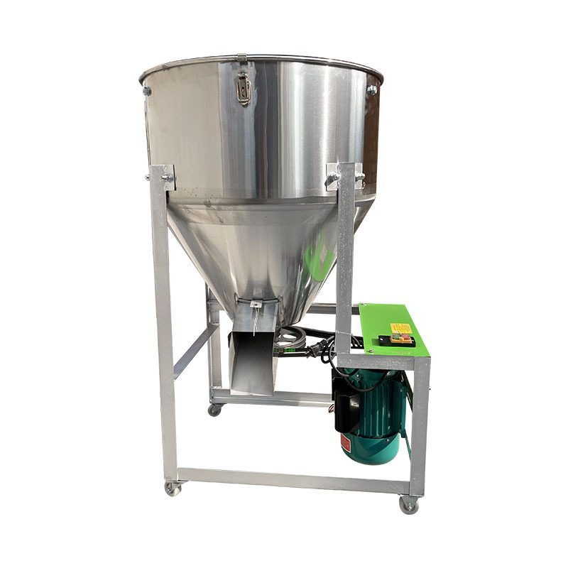 Small poultry animal feed mixer machine grain corn dry seed powder grinder and mixer tank for animal feed 6000 kg/h