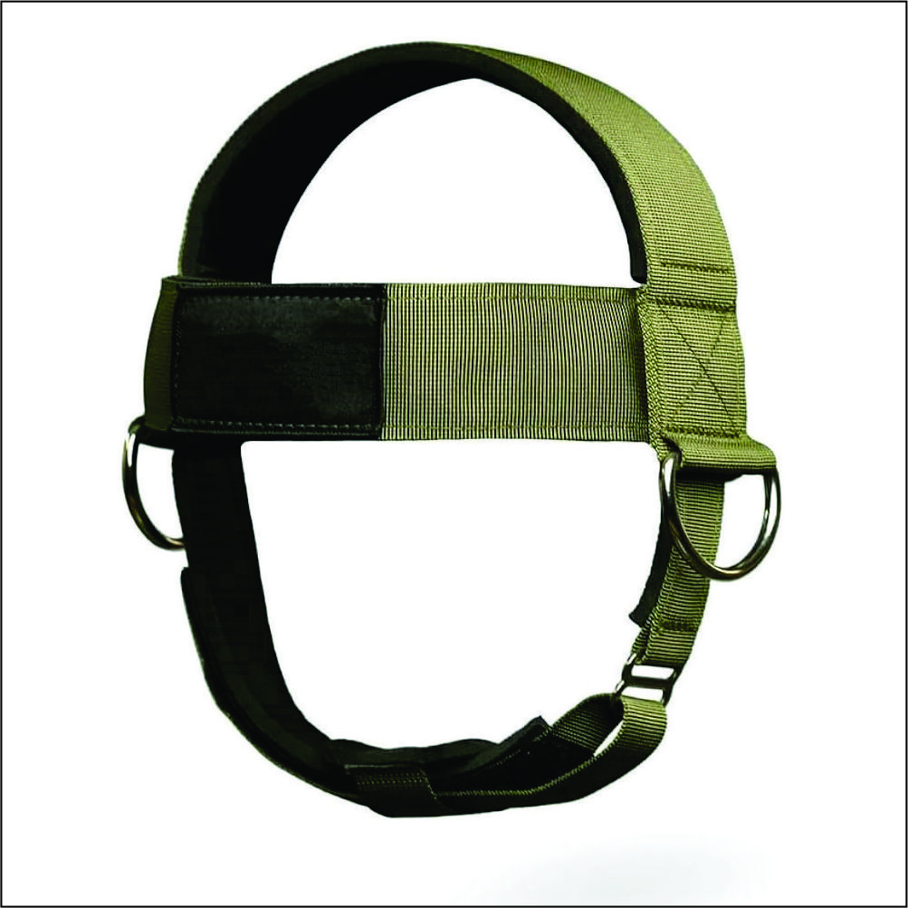 OEM Accept Customized Professional Weight Lifting Nylon Head Harness Durable Padded For Men