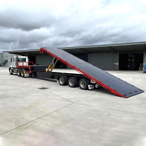 Metro Tow Trucks 50 Ton 3 axle supper tilt flatbed trailer for sale