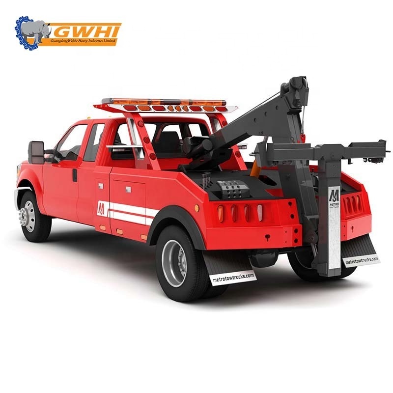 Small car special trailer accident rescue tow truck wrecker trailer for sale