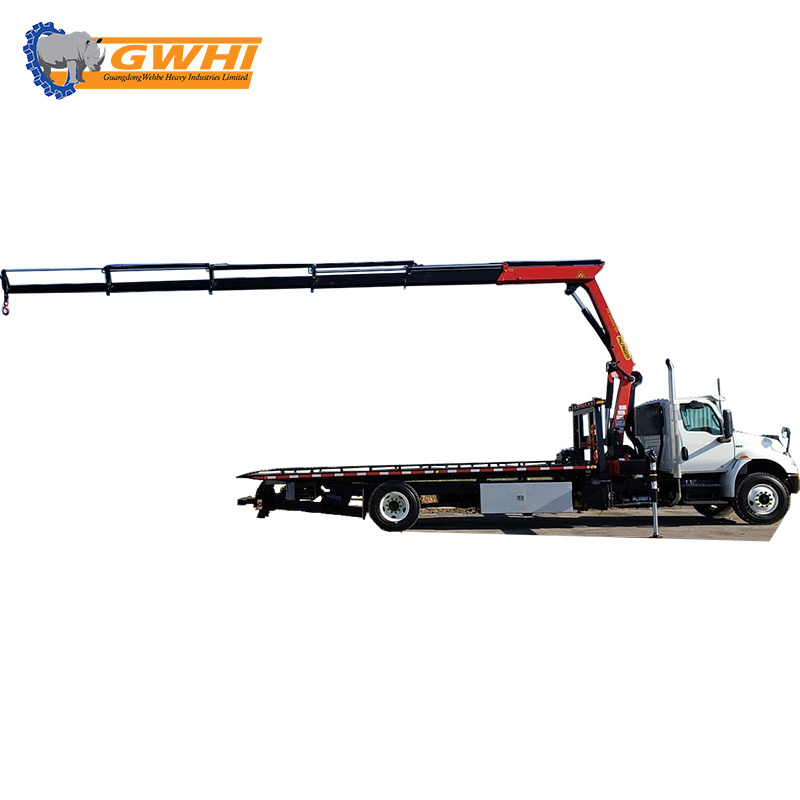 Custom China 20 Ton Towing In Kenya Heavy Duty Flatbed Tow Truck Wrecker Body For Sale