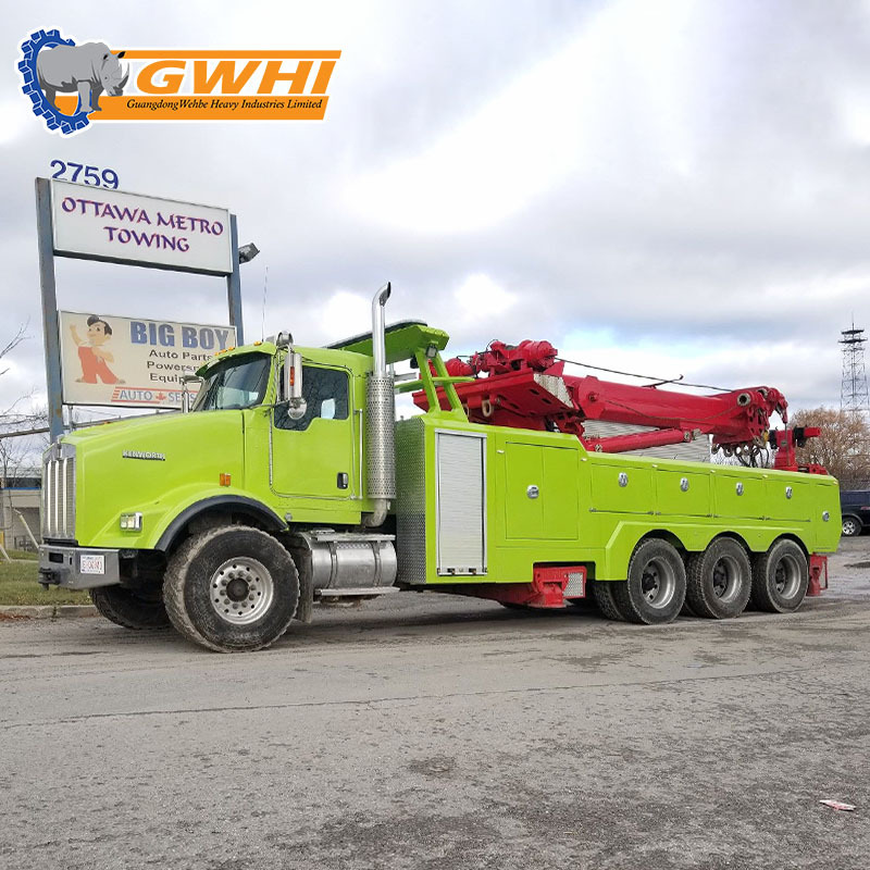 metro tow trucks brand 50 ton wrecker howo 8x4 wrecker truck rotator boom crane wrecker