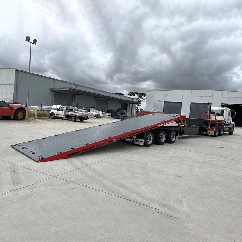 Metro Tow Trucks 50 Ton 3 axle supper tilt flatbed trailer for sale