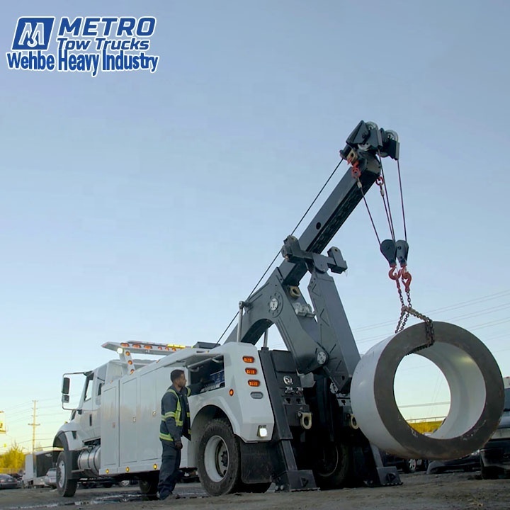 New Metro Tow Trucks 16 ton boom 2 winch underlift wrecker tow truck for sale