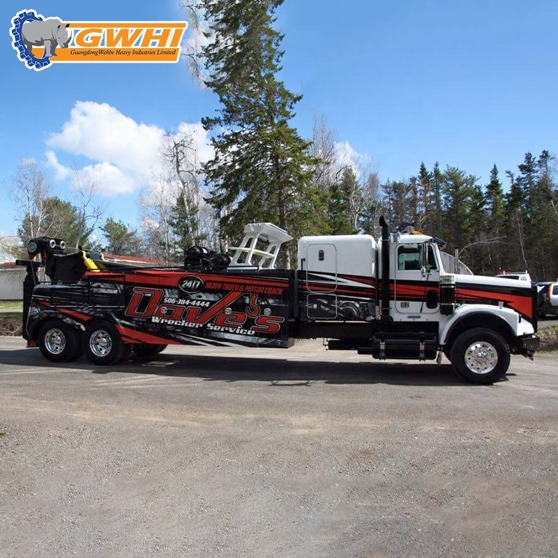 Metro 35 ton boom tow truck with underlift