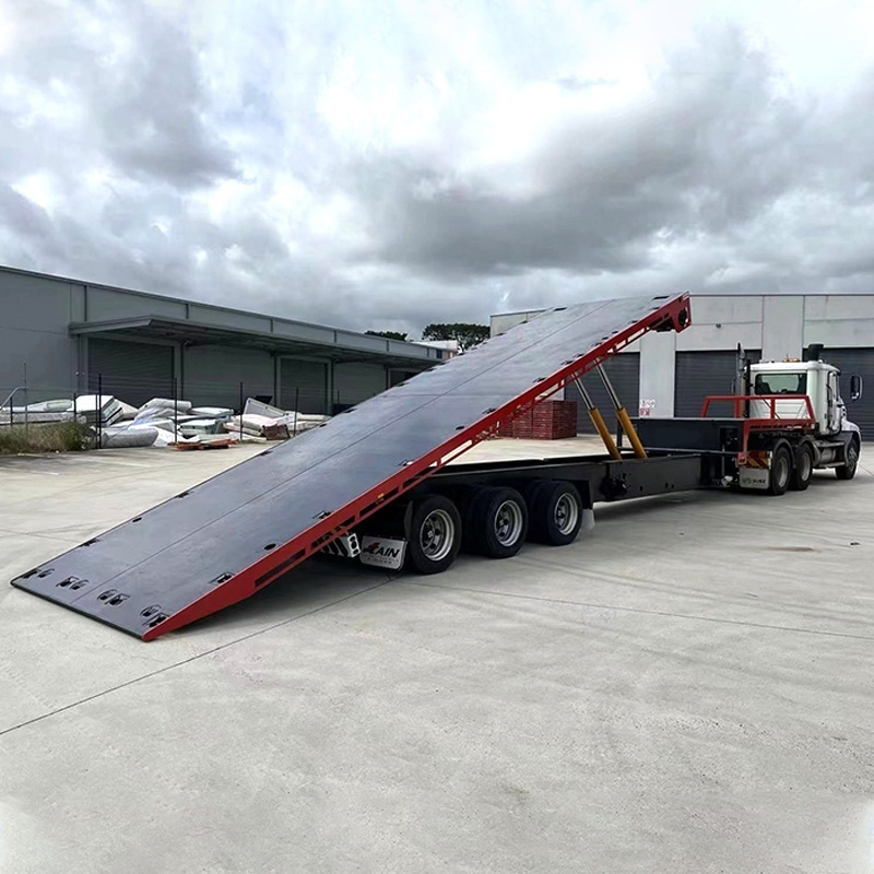 Metro Tow Trucks 50 Ton 3 axle supper tilt flatbed trailer for sale