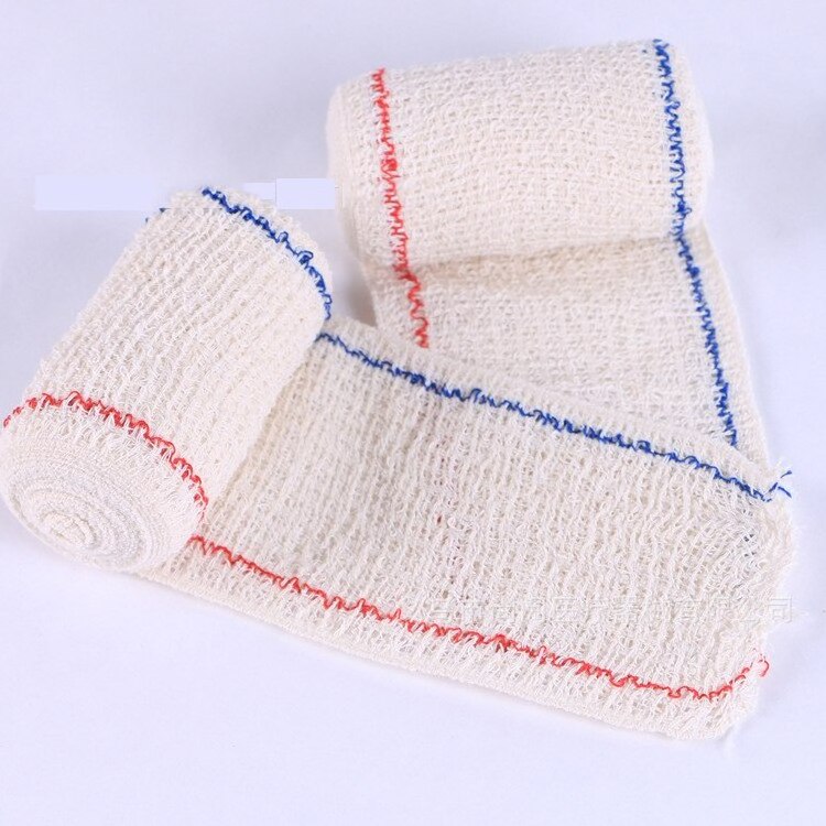 Disposable Medical Hospital Gauze Supply High Elastic Cotton Crepe Bandage