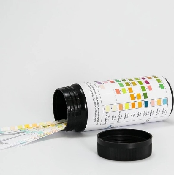 10 Parameters Urine Reagent Strip for Urinalysis Rapid Test