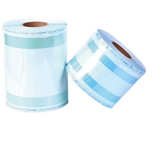 Single-Use Flat Reel Pouches for Sterilization Equipment Sterile Packaging Pouches