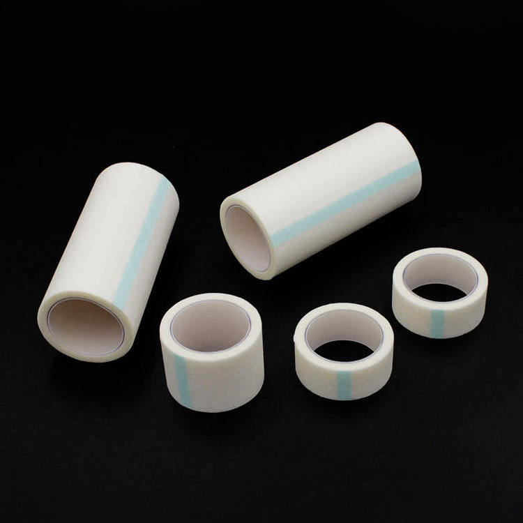 Hypoallergenic Micropore Medical Adhesive Paper Tape Easy-Tear Non-Woven Surgical Tape Hyperallergenic Medical Consumables