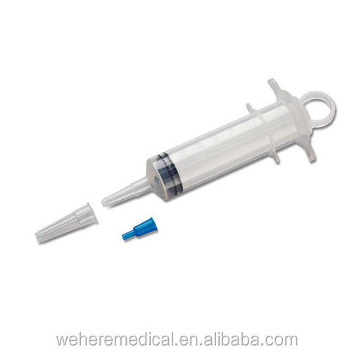 Disposable Large Irrigation Syringe with/without Cover Medical Consumables