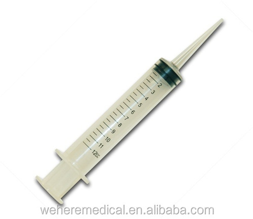 Disposable Large Irrigation Syringe with/without Cover Medical Consumables