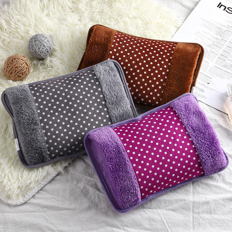 New Design Rechargeable Hand Warmer Heat Pack Electric Hot Water Bottle for Massage Pain Relief and as Pillow