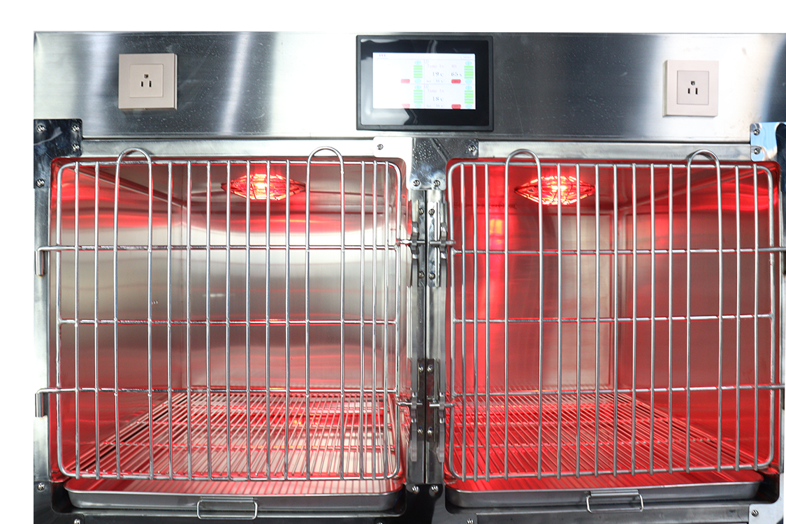 Veterinary Hospital Infrared Therapy Cage Pet Cages