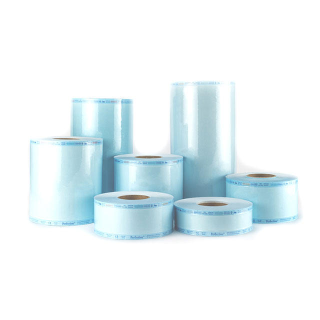 Single-Use Flat Reel Pouches for Sterilization Equipment Sterile Packaging Pouches