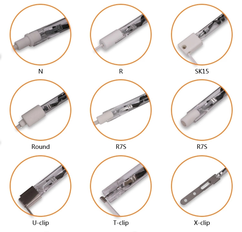 Roundness Carbon Fiber Quartz Infrared Heating Tube