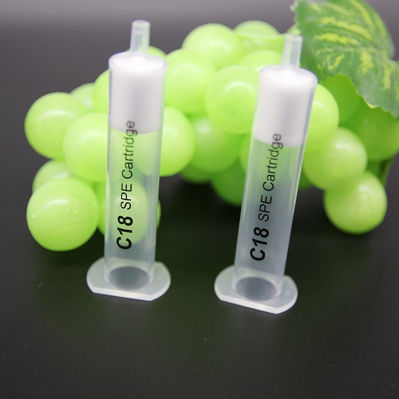 C18 Silica Solid Phase Extraction SPE Cartridge Column for Lab