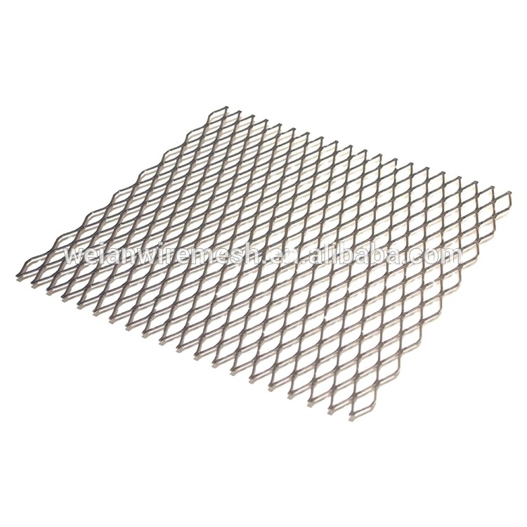 China easy bending expanded metal mesh hot sale flatten brass expanded metal mesh high quality steel expasteel expanded meshnded