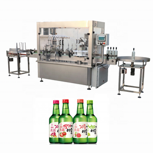 Automatic bottling equipment 100ml 250ml syrup beverages vinegar Energy Drink Filling Machine