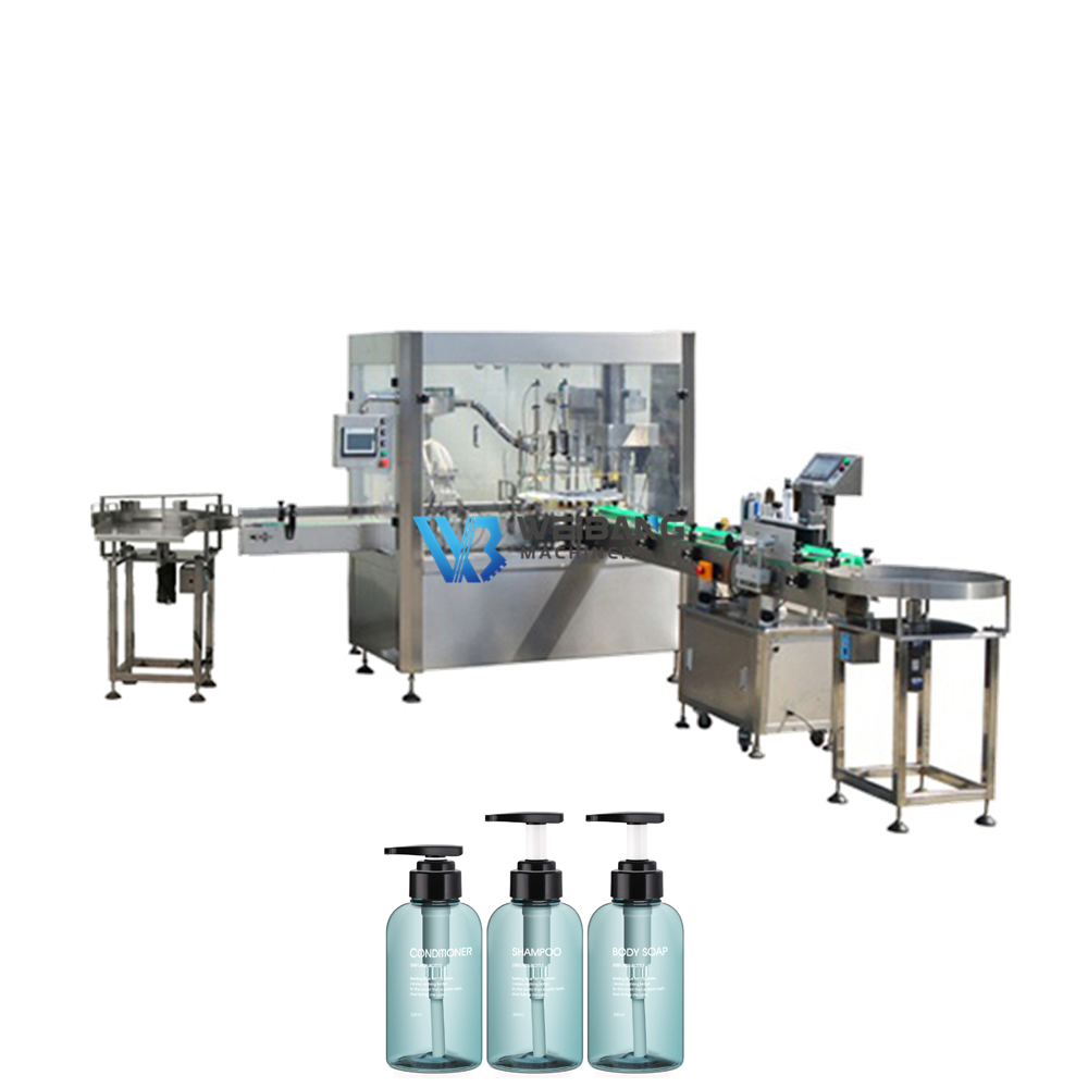 WB-JX4 50ml Cream Filling Machine Jam  Automatic Hot Sauce Filling Machine