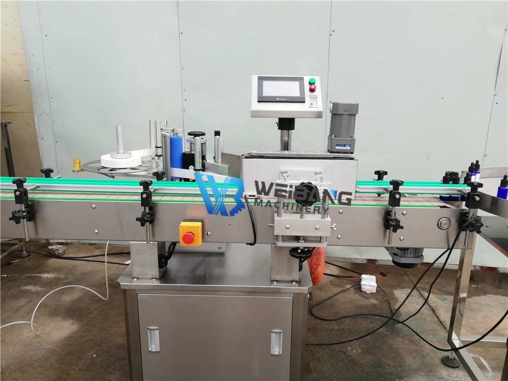 Weibang Automatic Filling line for 1oz 50ml Tincture Oil Dropper Bottle  Filling Machine