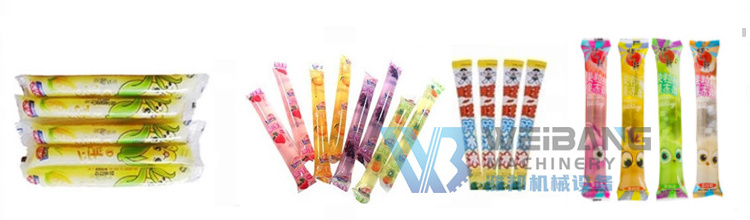 WB-330Y Plastic bag packing machine liquid ice pop ice lolly popsicle filling sealing packing machine