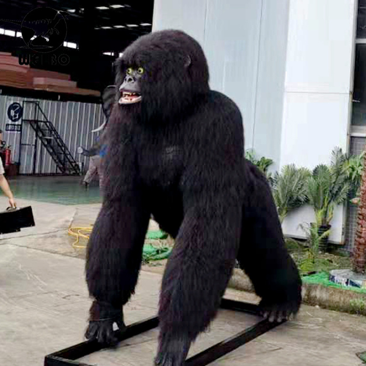 Life size realistic animatronic animal king kong